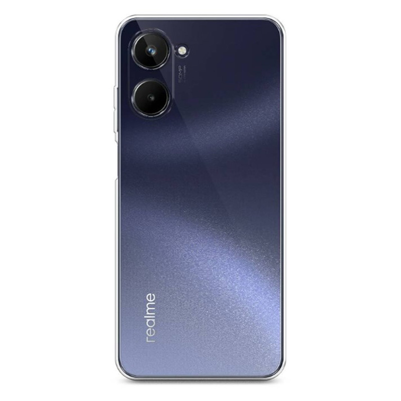 

Чехол силиконовый для Realme 10 (4G), с защитой камеры, X-CASE, прозрачный