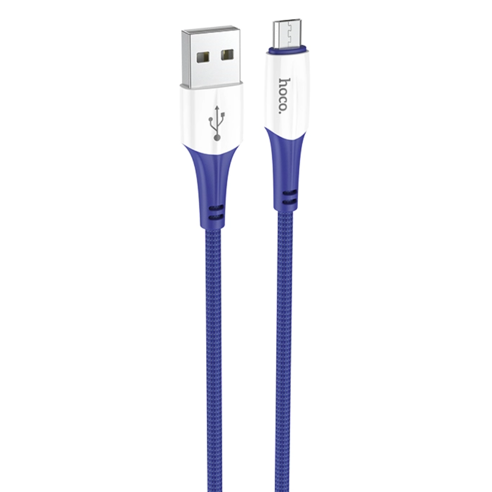 фото Кабель micro usb - usb hoco x70m 1 м синий