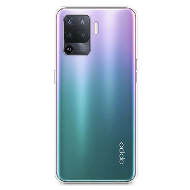 

Чехол силиконовый для OPPO Reno 5 Lite, X-CASE, прозрачный