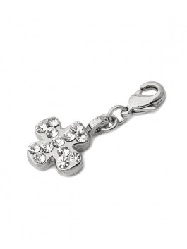 

Брелок женский ELEGANZZA 01-00012715 серебряный, Серебристый, 01-00012715