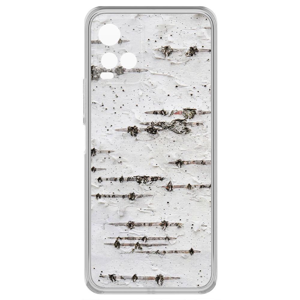 

Чехол-накладка Krutoff Clear Case Березка для Vivo Y33s, Прозрачный