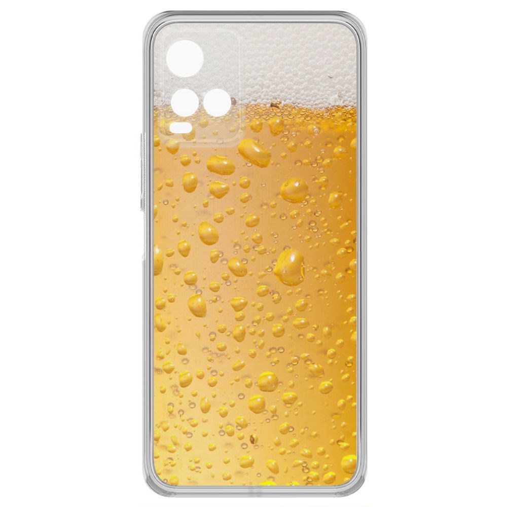 

Чехол-накладка Krutoff Clear Case Пенное для Vivo Y33s, Прозрачный