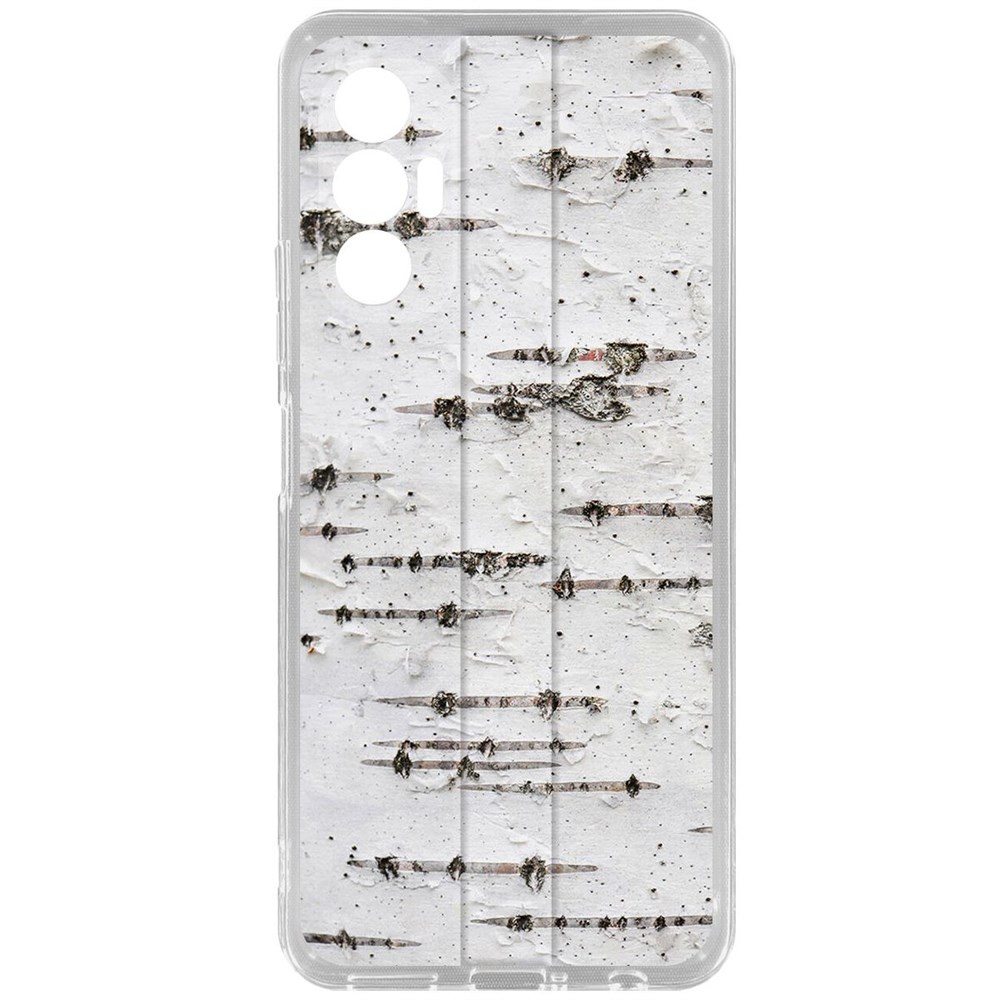 

Чехол-накладка Krutoff Clear Case Березка для Tecno Pova 3, Прозрачный