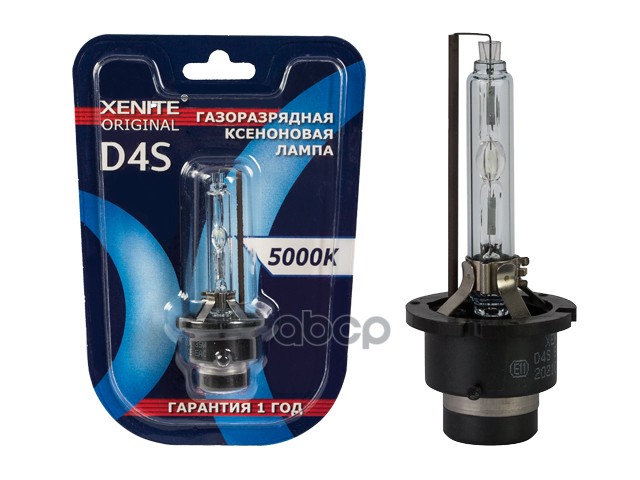 

XENITE 1004135 Ксеноновая лампа D4S (5000К) (блистер 1 шт.) 1шт