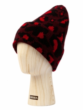 

Шапка бини женская Labbra 01-00035520 бордовая, р, Бордовый, 01-00035520