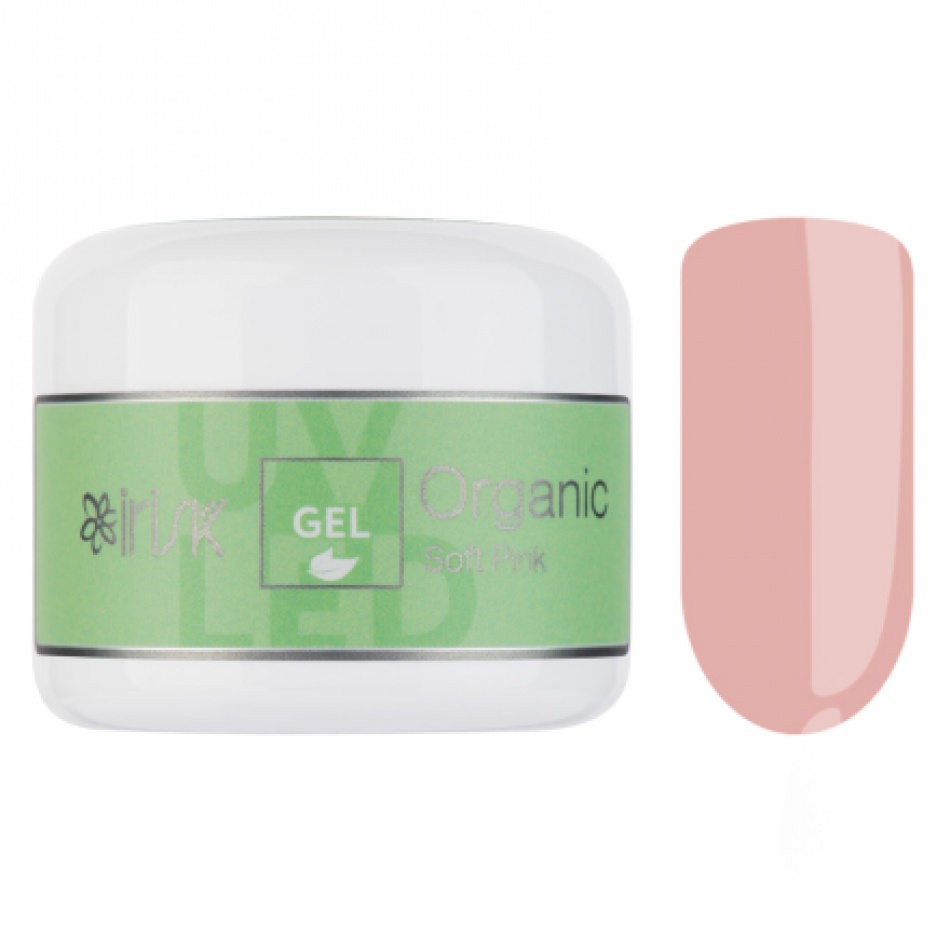 Гель универсальный IRISK Organic 04 Soft Pink, 50 мл real barrier очищающий гель скатка для лица clear peeling gel 100