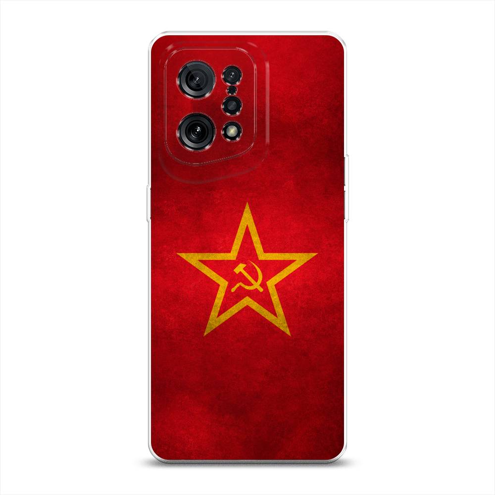 

Чехол Awog на Oppo Find X5 "Красное знамя", Разноцветный, 259750-10