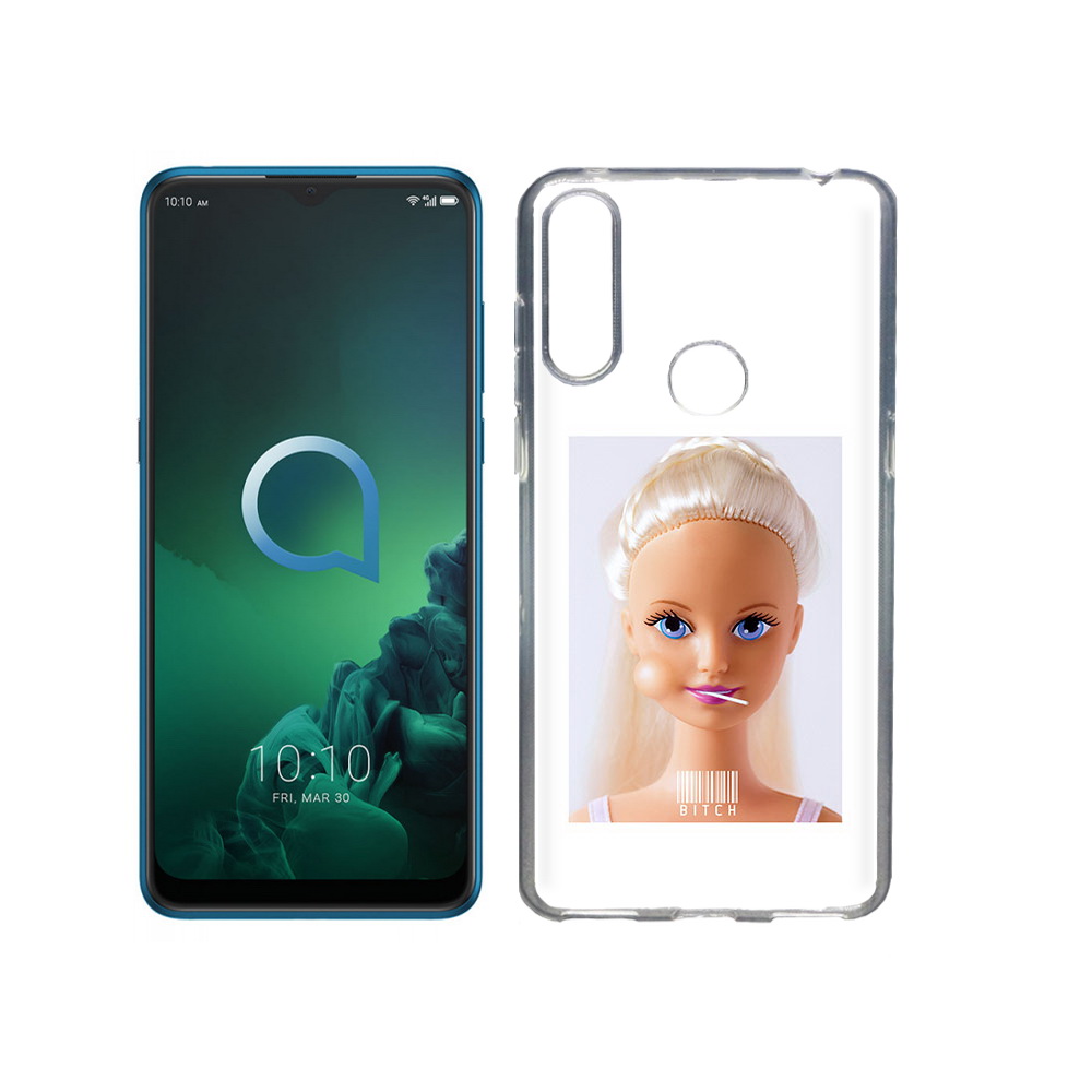 

Чехол MyPads Tocco для Alcatel 3X барби (PT227136.670.226), Прозрачный, Tocco