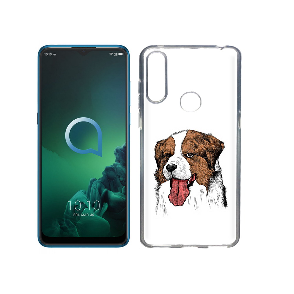 Чехол MyPads Tocco для Alcatel 3X бетховен (PT227136.670.230)