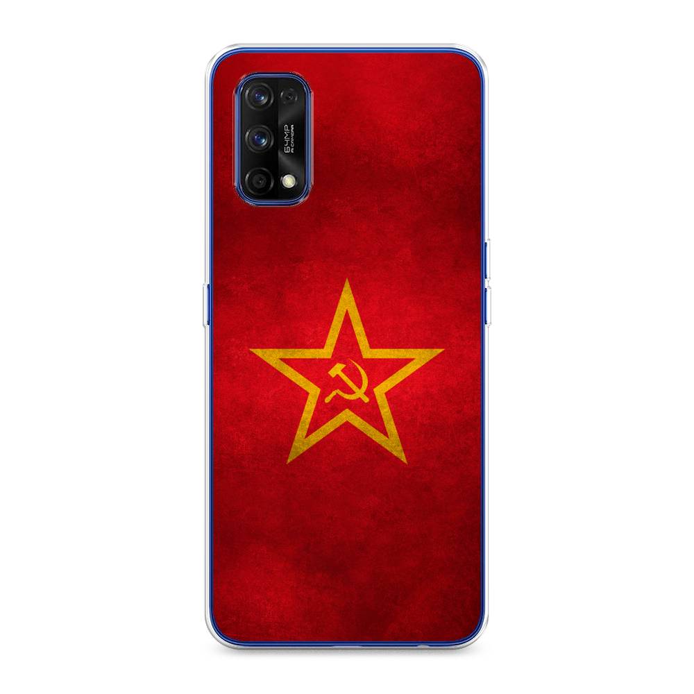 

Чехол Awog на Realme 7 Pro "Красное знамя", Разноцветный, 254050-10