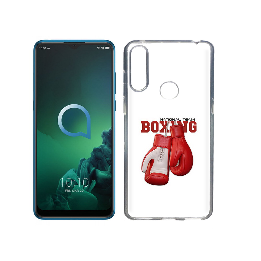 

Чехол MyPads Tocco для Alcatel 3X боксерские перчатки (PT227136.670.244), Прозрачный, Tocco