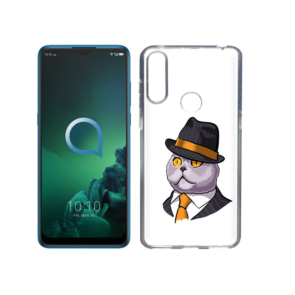 

Чехол MyPads Tocco для Alcatel 3X британец (PT227136.670.247), Прозрачный, Tocco