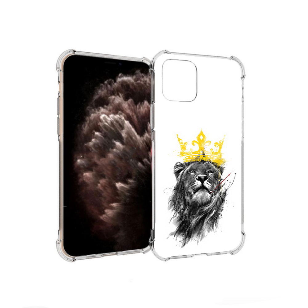 

Чехол MyPads Tocco для Apple iPhone 11 Pro король-лев, Прозрачный, Tocco