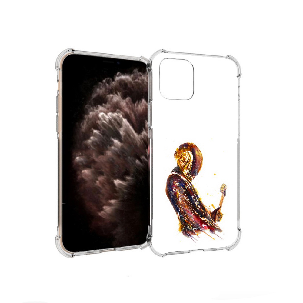 

Чехол MyPads Tocco для Apple iPhone 11 Pro космо-музыкант, Прозрачный, Tocco