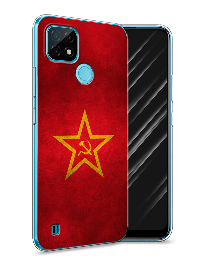 

Чехол Awog на Realme C21 "Красное знамя", Разноцветный, 254950-10
