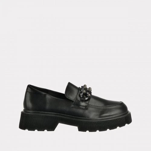 

Лоферы женские Versiya shop 1358 черные 39 RU, 1358