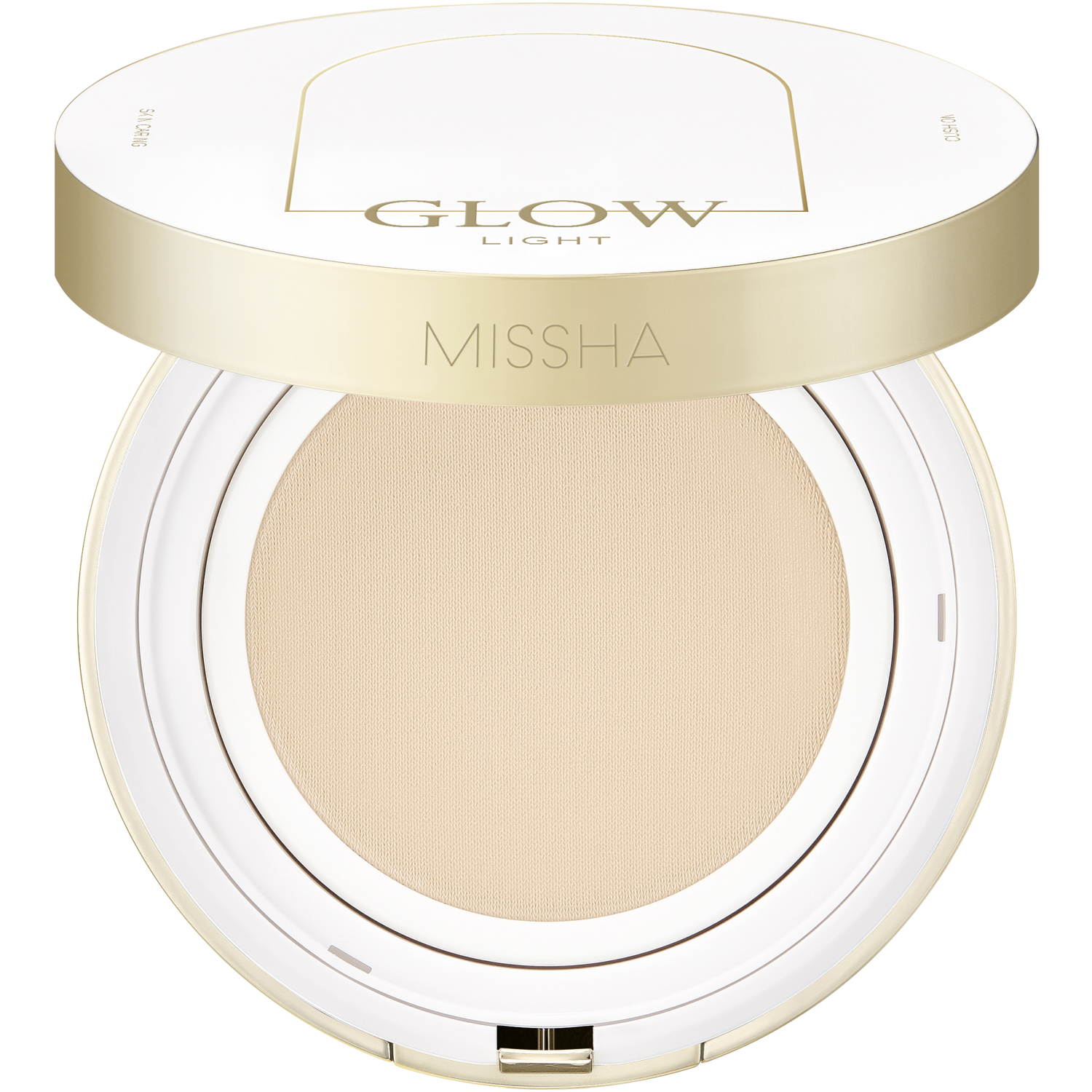 Тональный кушон MISSHA Glow Cushion Light с коллагеном тон 21N, 13 г missha тональный кушон прозрачное свечение glow cushion spf40 pa 21p fair pink beige 14 г