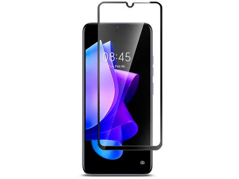 

Защитное стекло для Tecno POP 7 Full Screen Black, Tecno POP 7