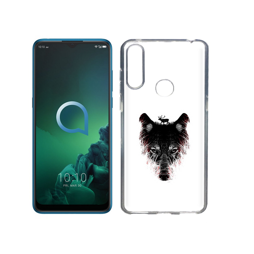 

Чехол MyPads Tocco для Alcatel 3X волк в траве (PT227136.670.267), Прозрачный, Tocco