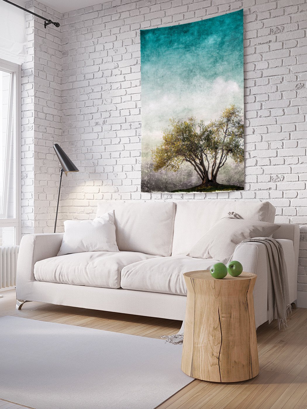

Вертикальное фотопанно на стену JoyArty Куст жасмина 100x150 см, Куст жасмина