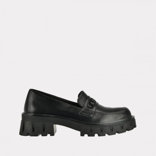 

Лоферы женские Versiya shop N0239 черные 38 RU, N0239