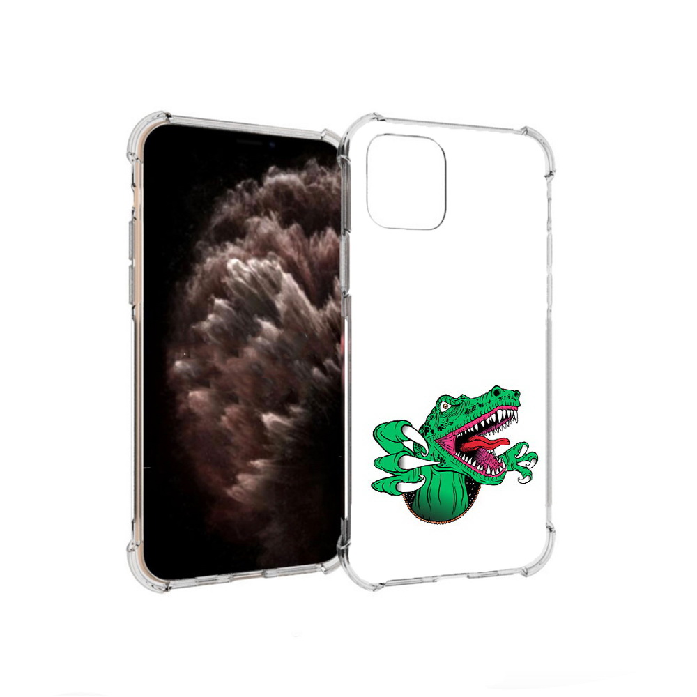 

Чехол MyPads Tocco для Apple iPhone 11 Pro крокодил, Прозрачный, Tocco