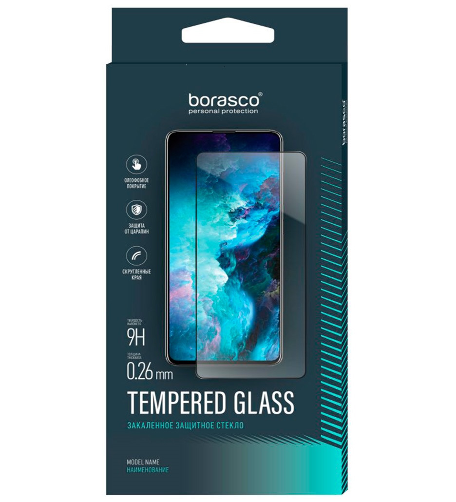 

Защитное стекло Borasco Tempered Glass для Infinix Smart 7/Smart 7 Plus Full Glue Black, Infinix Smart 7