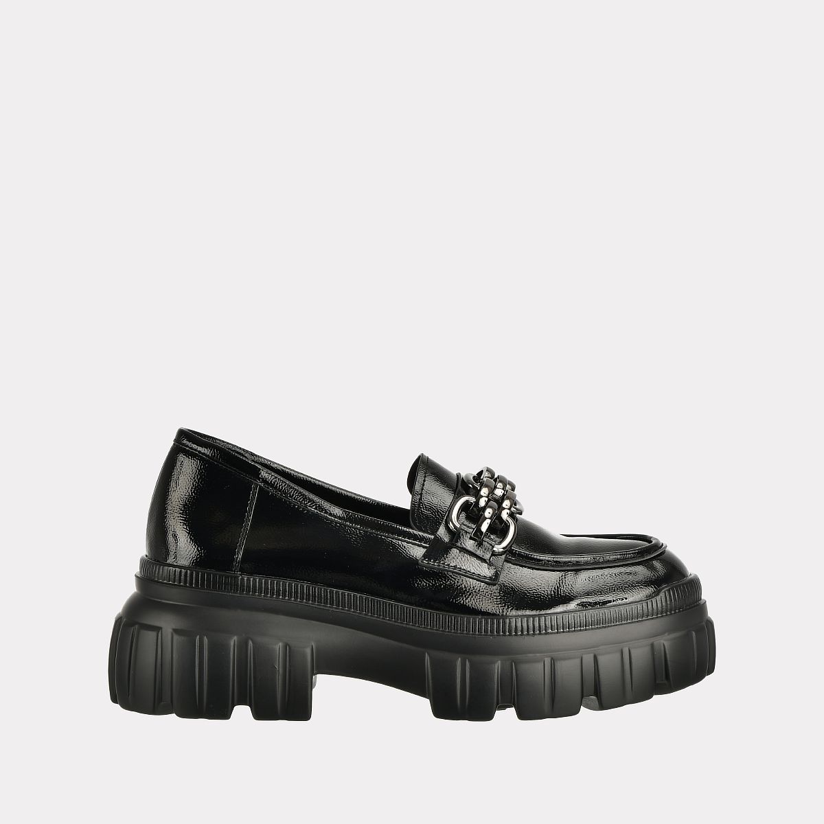 

Лоферы женские Versiya shop N0211-20 черные 36 RU, N0211-20
