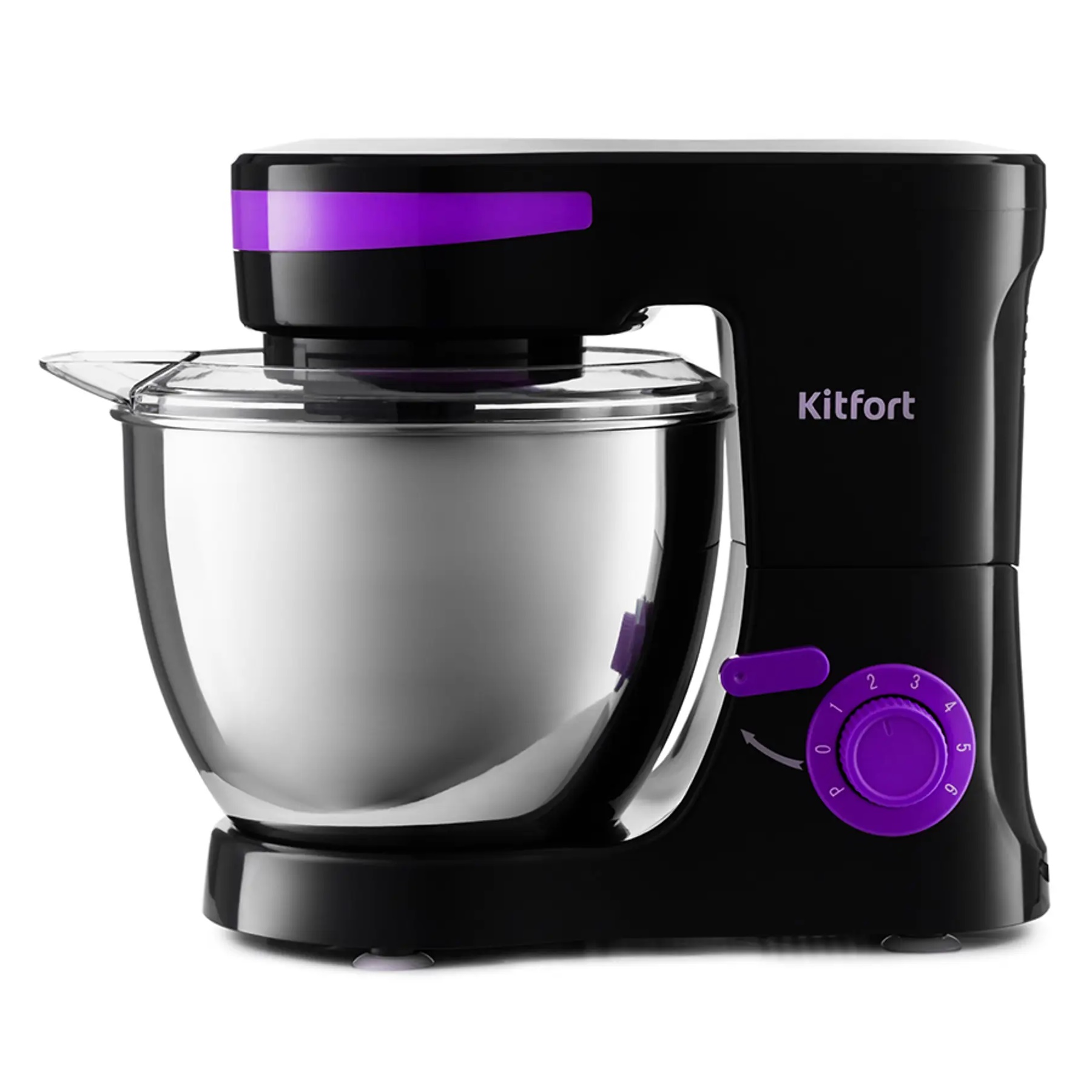 

Миксер Kitfort КТ-3044-1 черный, фиолетовый, КТ-3044-1