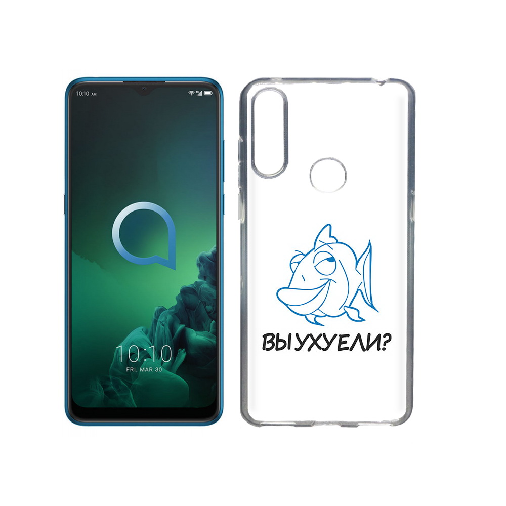 

Чехол MyPads Tocco для Alcatel 3X вы ухуели (PT227136.670.282), Прозрачный, Tocco