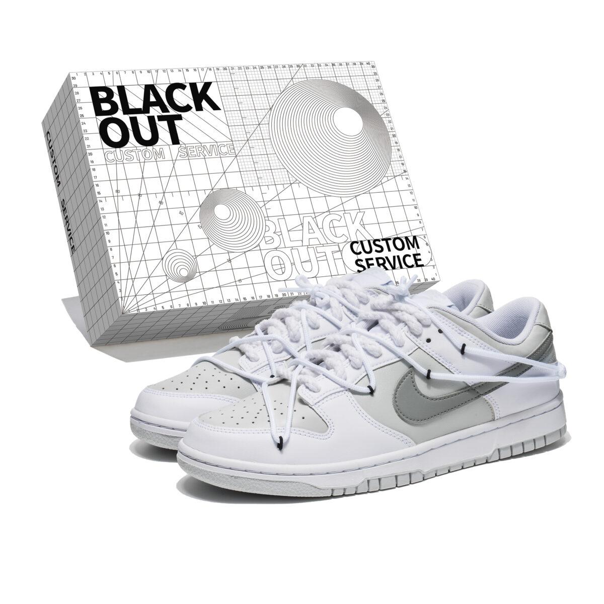 

Кеды унисекс Nike Dunk Low белые 40.5 EU, Белый, Dunk Low