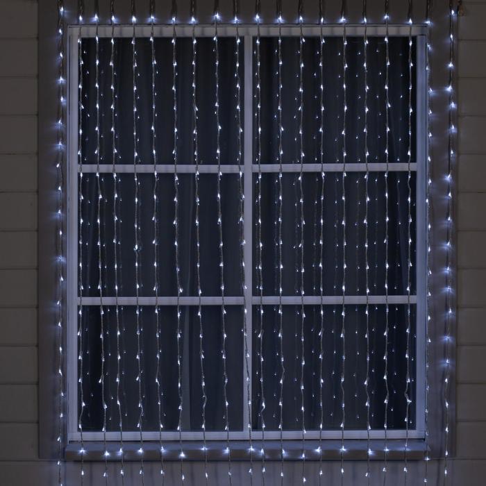 Световой занавес HTI 1080201 2х6 м белый холодный 23595₽