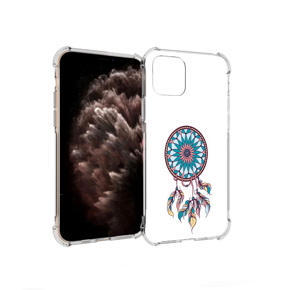 

Чехол MyPads Tocco для Apple iPhone 11 Pro ловец снов синий, Прозрачный, Tocco