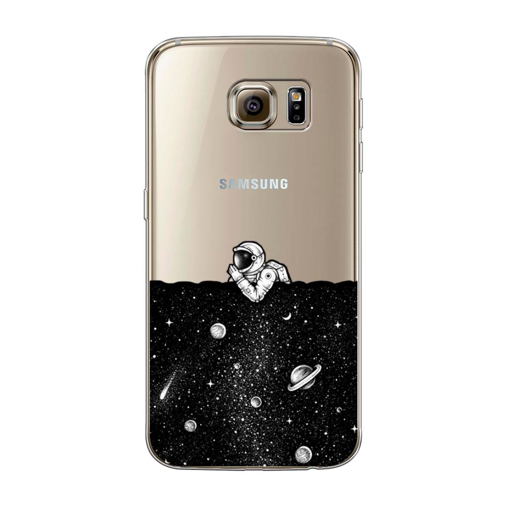 

Чехол Awog на Samsung Galaxy S6 "Космический сон", Серый, 24350-4