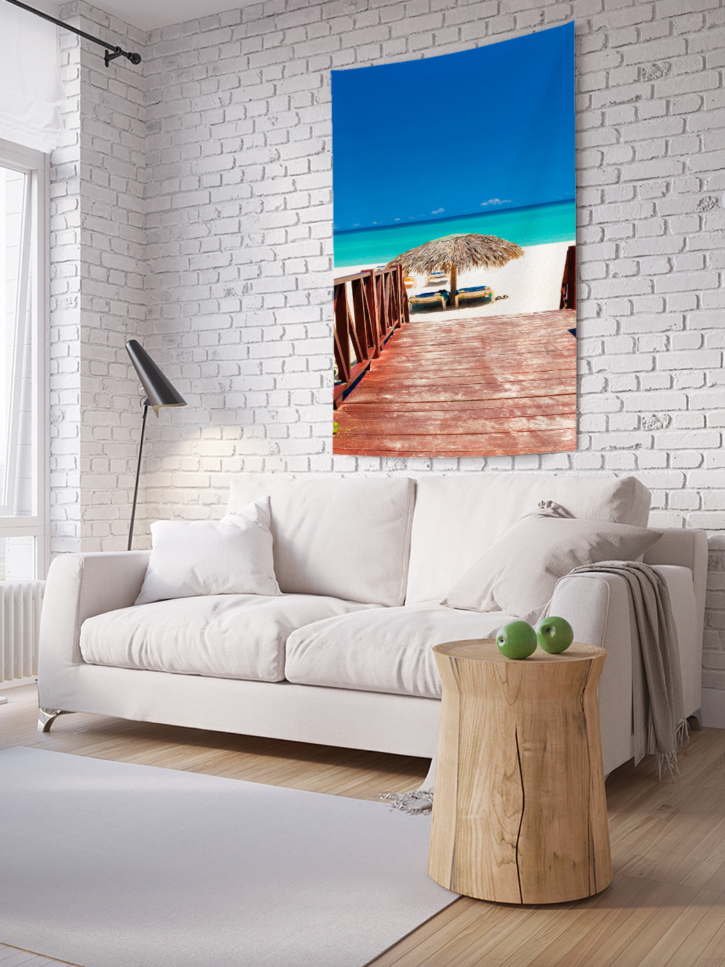 

Вертикальное фотопанно на стену JoyArty Прибытие на пляж 100x150 см, Прибытие на пляж