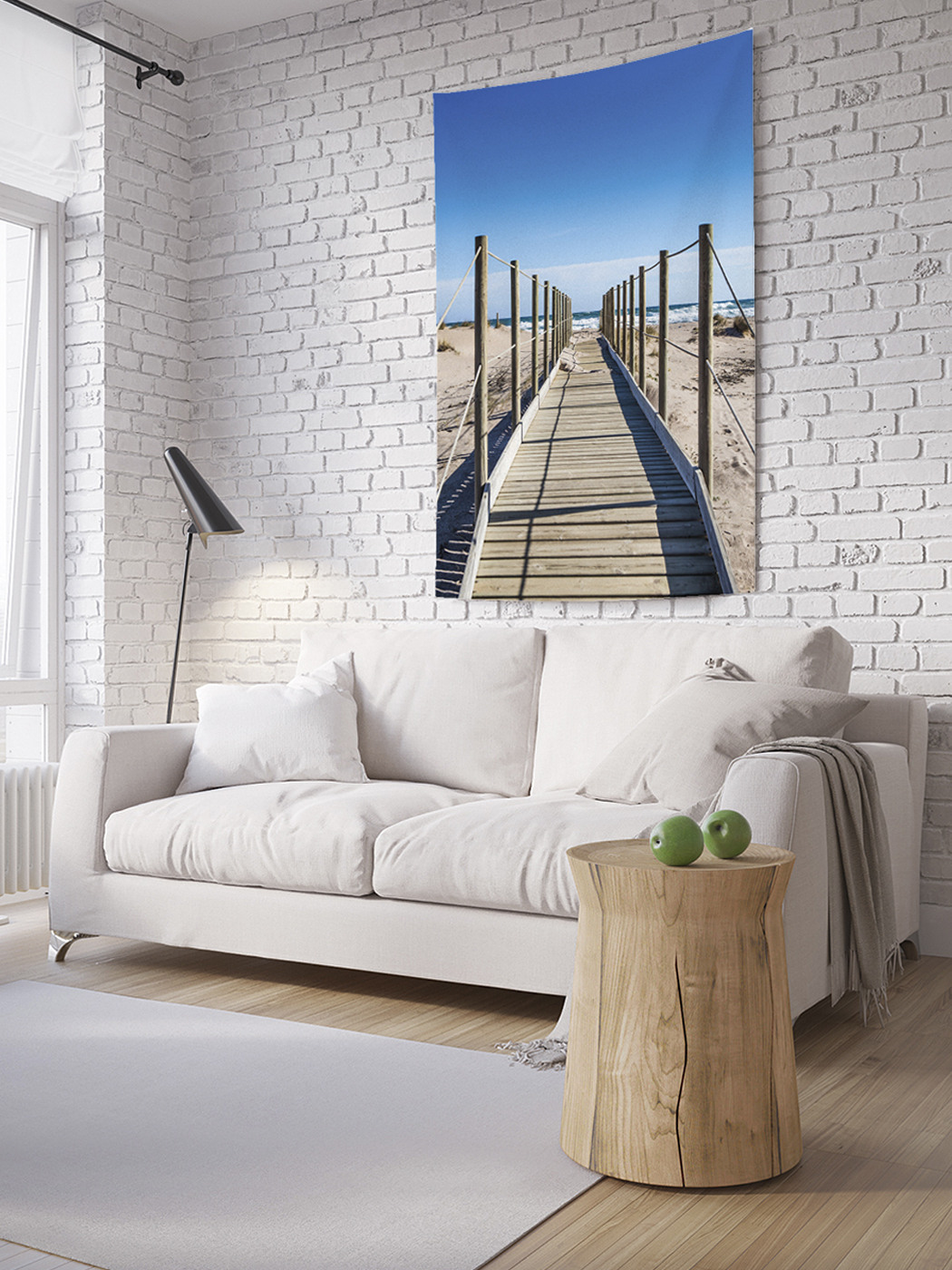 

Вертикальное фотопанно на стену JoyArty Береговые дороги 100x150 см, Береговые дороги