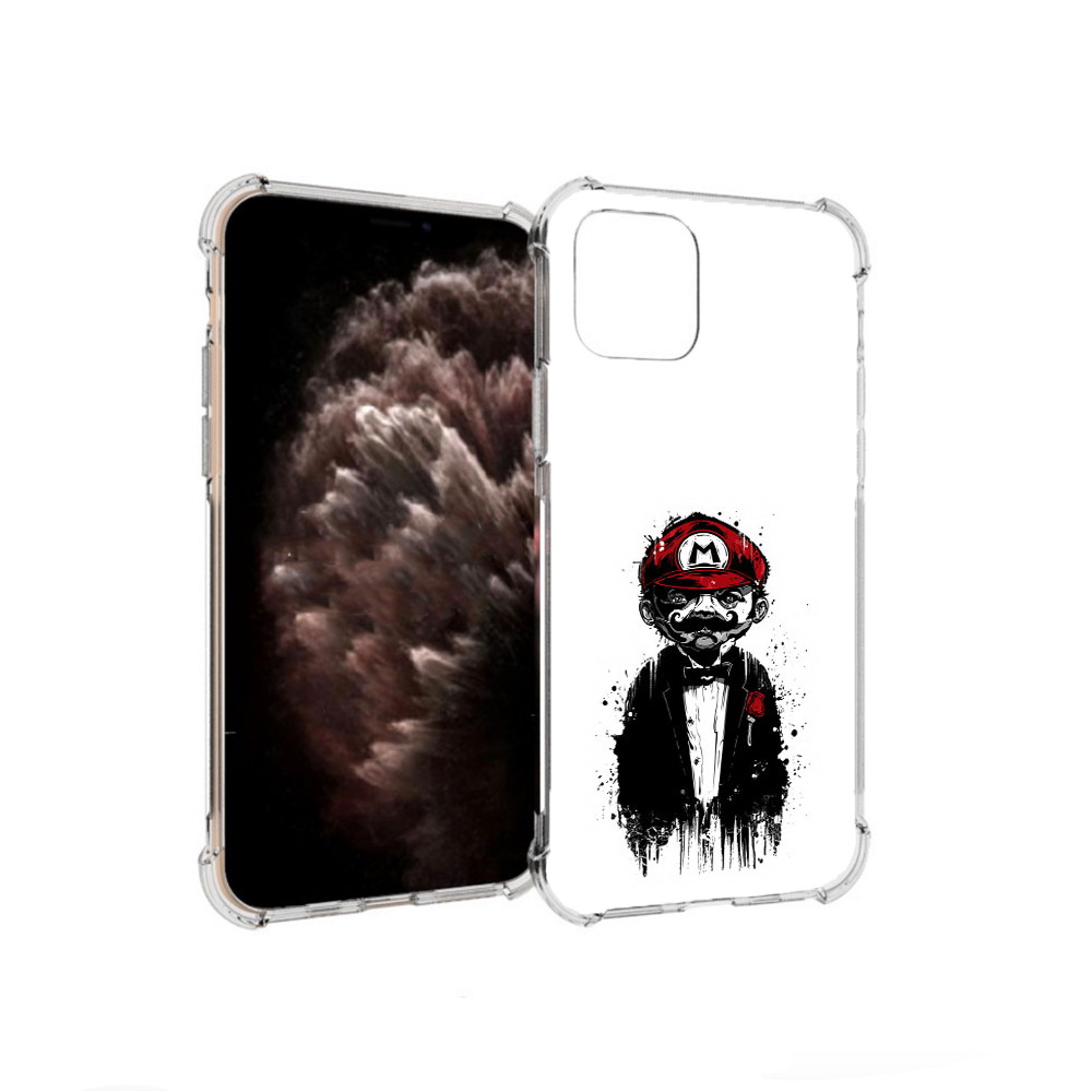 

Чехол MyPads Tocco для Apple iPhone 11 Pro марио, Прозрачный, Tocco