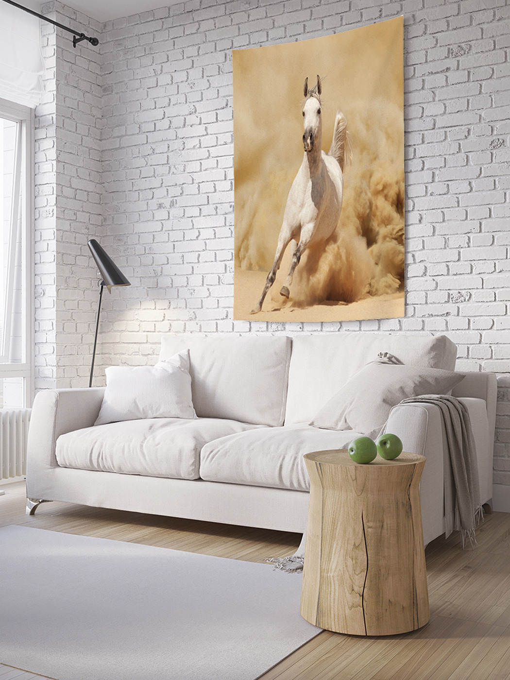 

Вертикальное фотопанно на стену JoyArty Быстрый конь 100x150 см, Быстрый конь