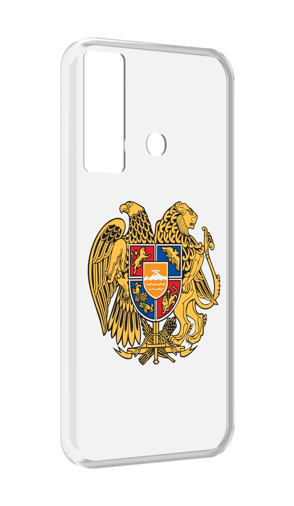 

Чехол MyPads герб-армении для Tecno Camon 17, Прозрачный, Tocco