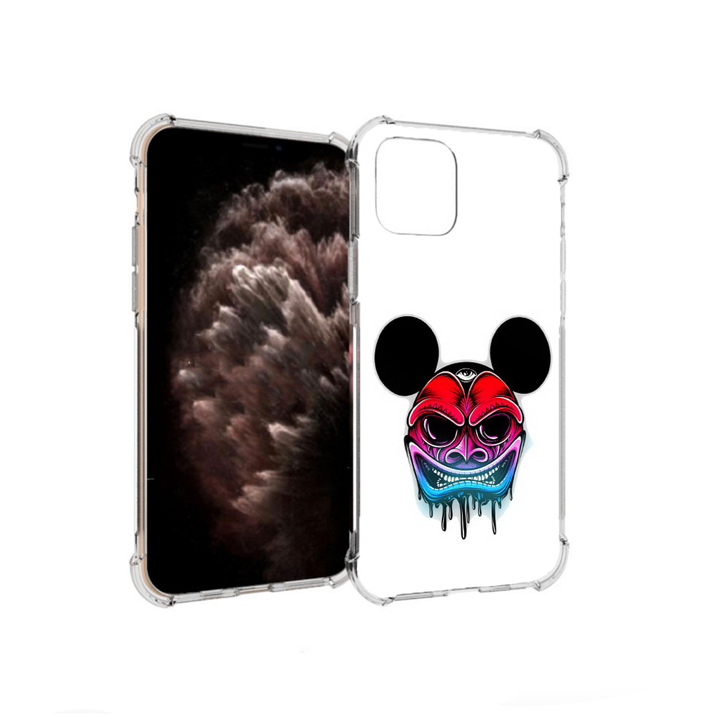 

Чехол MyPads Tocco для Apple iPhone 11 Pro микки в маске, Прозрачный, Tocco