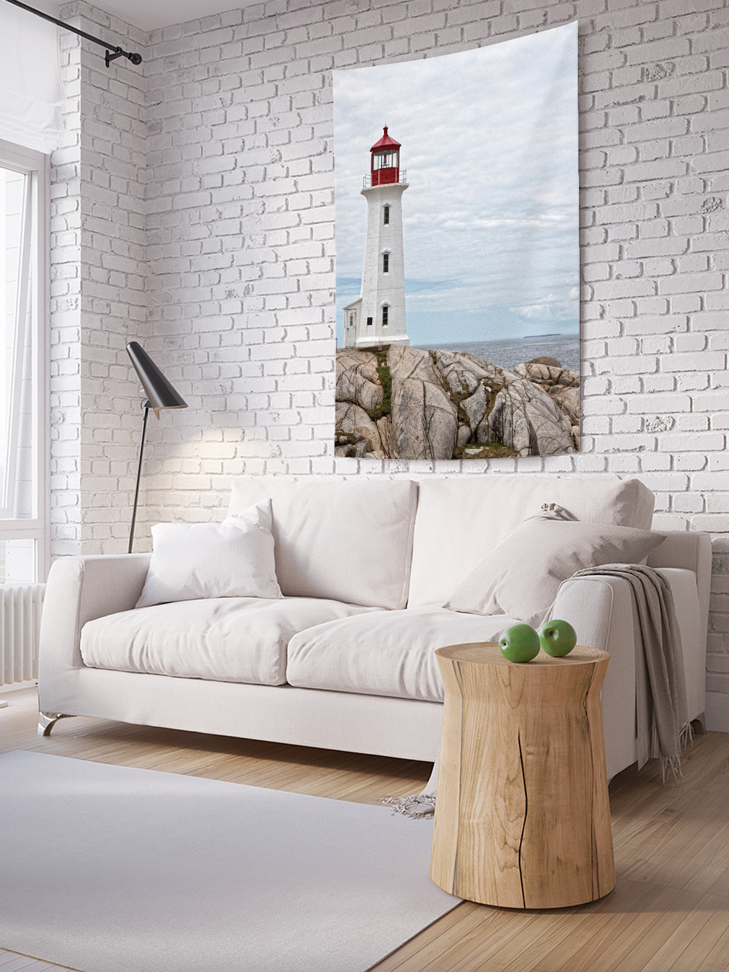 

Вертикальное фотопанно на стену JoyArty Тихий маяк 100x150 см, Тихий маяк