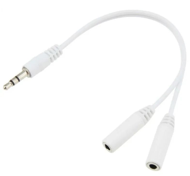 AUX Разветвитель Sempai SPK-40 3,5 - 3,5 White