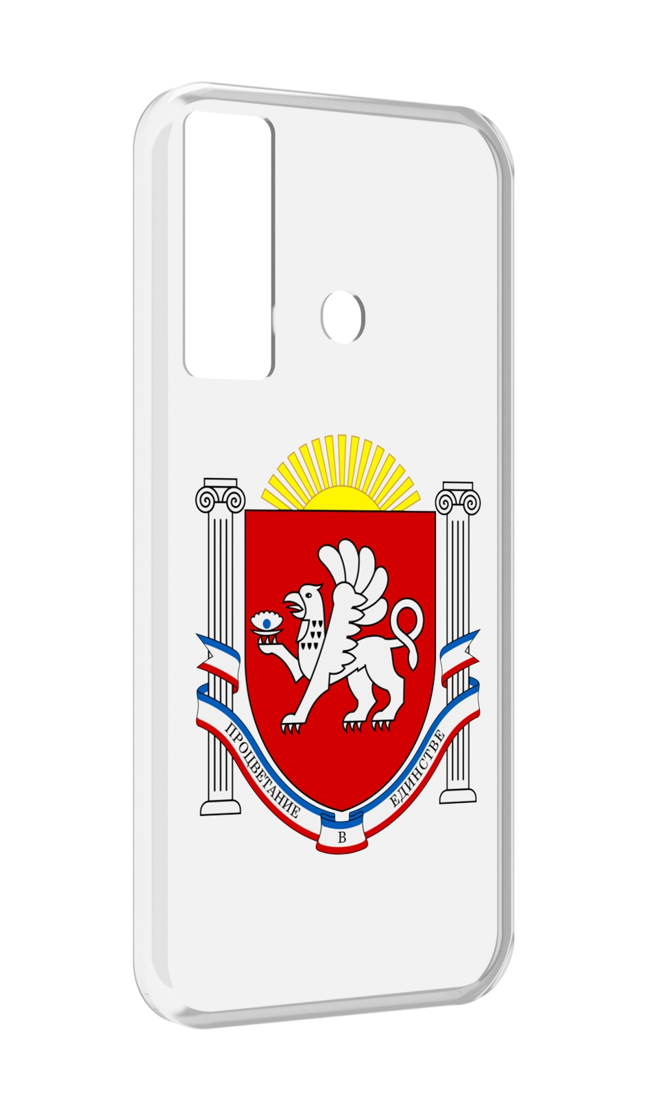 

Чехол MyPads герб-крым-симферополь для Tecno Camon 17, Tocco