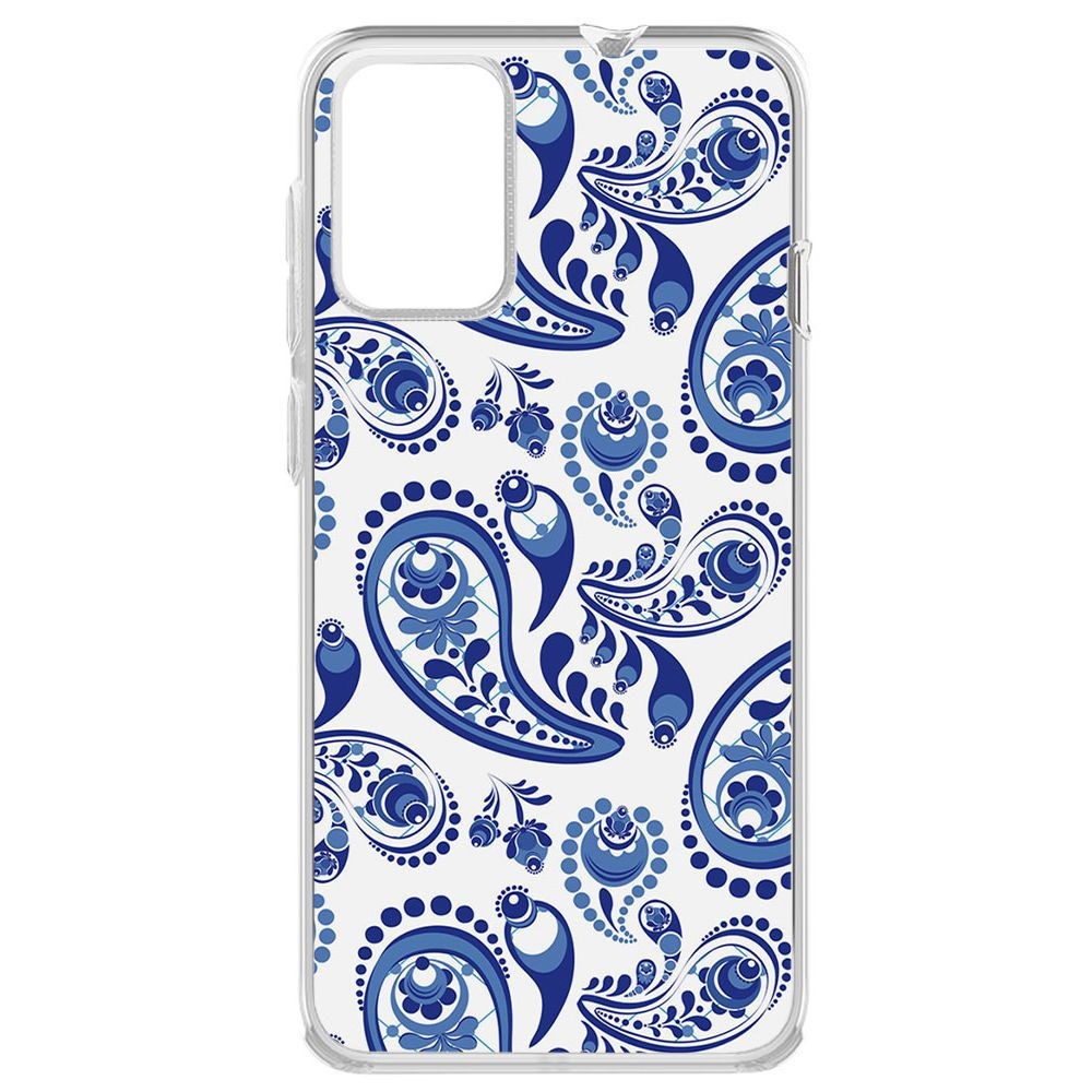 

Чехол-накладка Krutoff Clear Case Гжель для ZTE Blade L9
