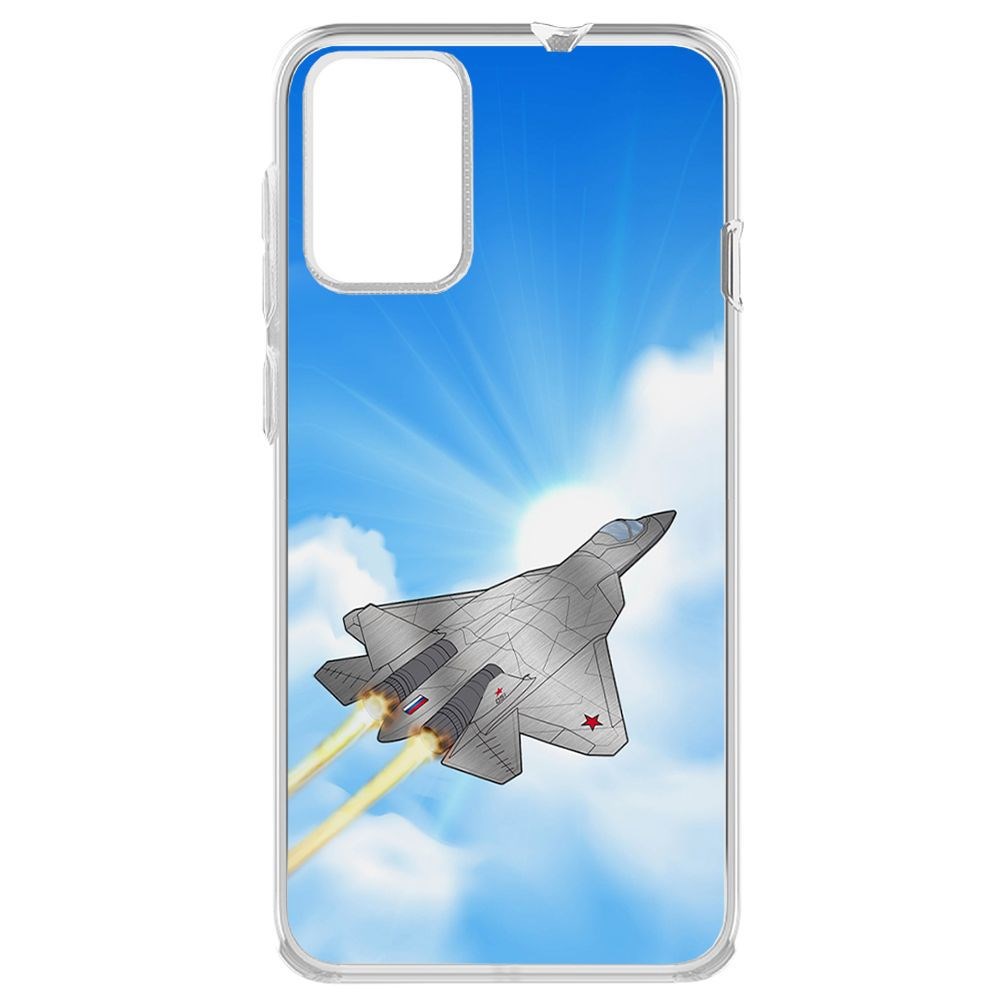 

Чехол-накладка Krutoff Clear Case СУ-57 для ZTE Blade L9