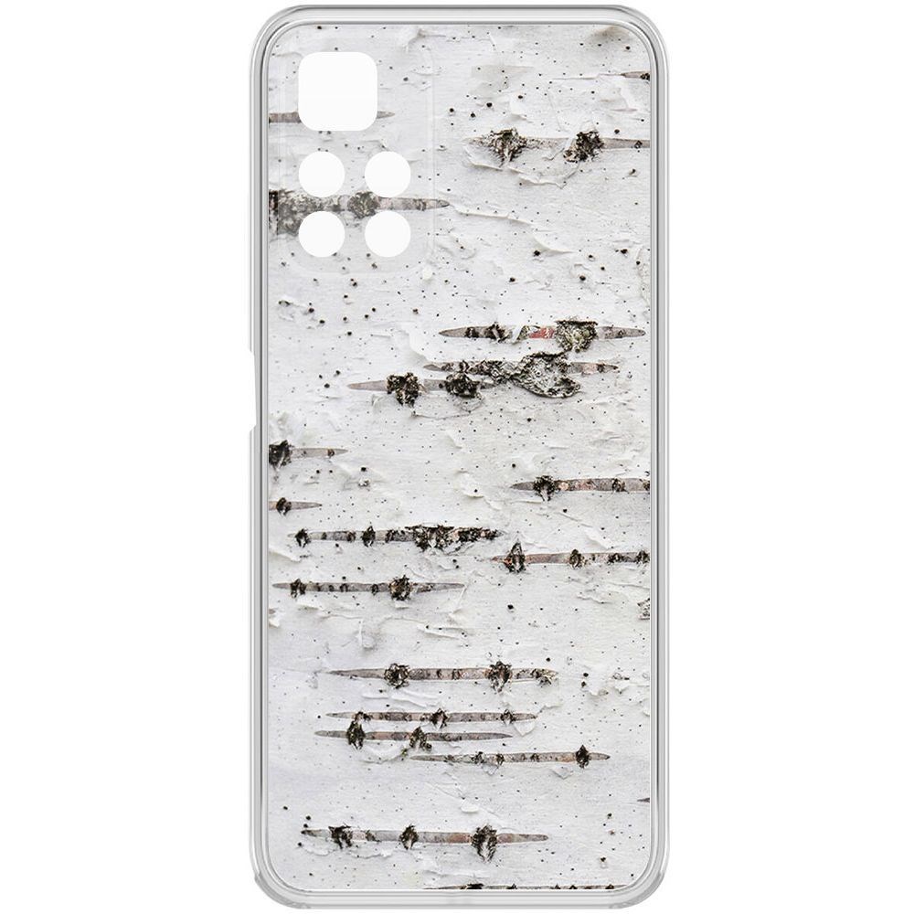 

Чехол-накладка Krutoff Clear Case Березка для Poco M4 Pro 5G, Прозрачный