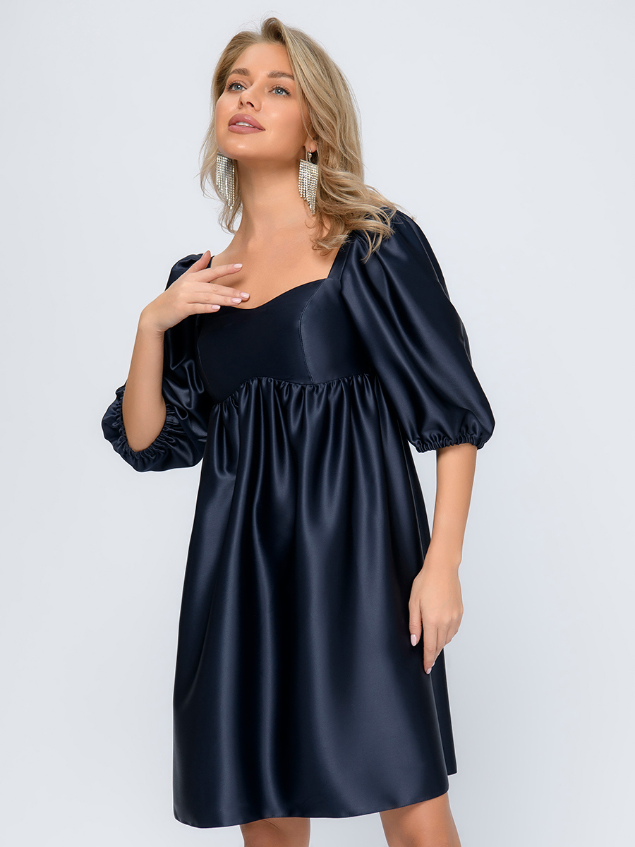 Платье женское 1001dress 0102961BL синее 40 RU 6890₽