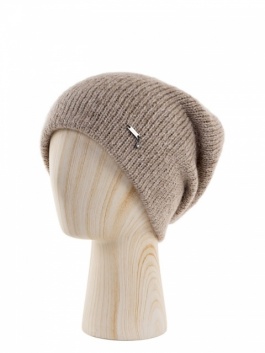 Шапка бини женская ELEGANZZA 01-00037131 бежевая р 57 10300₽