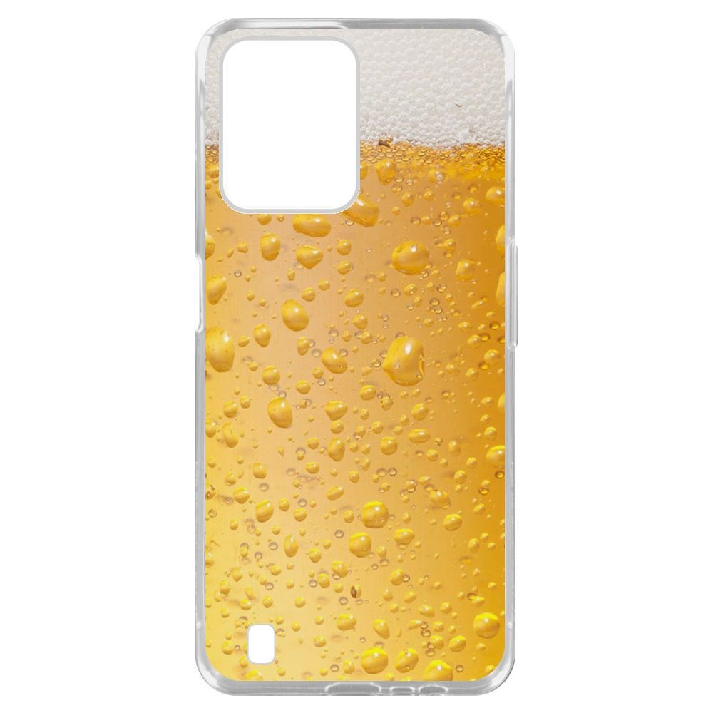 

Чехол-накладка Krutoff Clear Case Пенное для Realme C31, Прозрачный