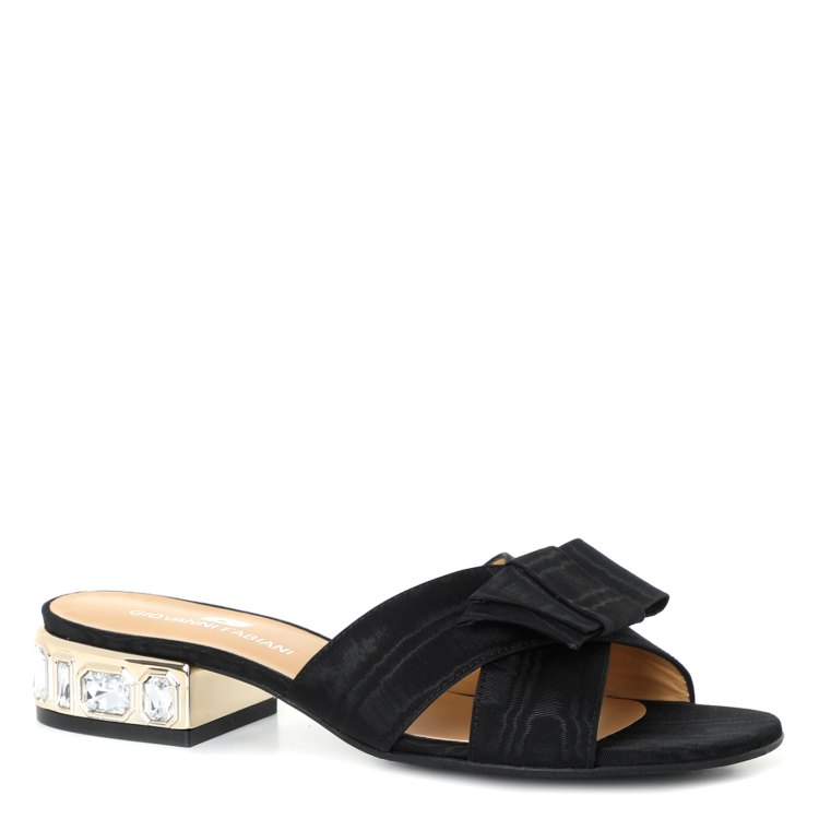 

Мюли женские Giovanni Fabiani S22679 черные 36 EU, S22679